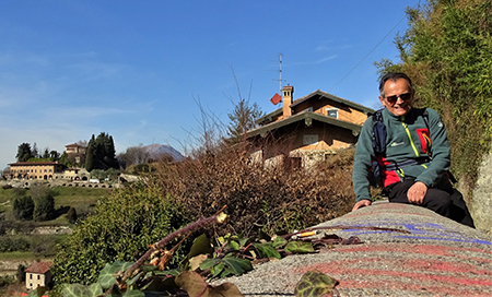 Parco dei Colli di Bergamo, anello dal Monastero di Astino a San Vigilio-Città Alta il 6 febbraio 2020 - FOTOGALLERY